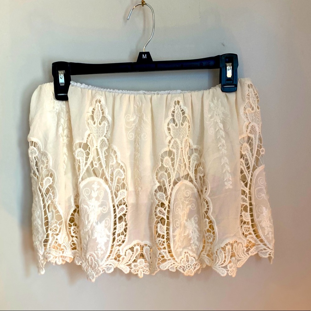 Lace Tube Top